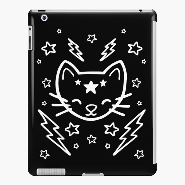 Mystic Cat - White iPad Snap Case