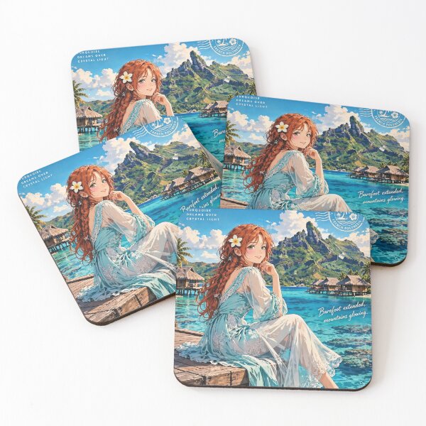 Item preview, French Polynesia — Bora Bora — Turquoise Dreams designed and sold by DibujandoPorfa.
