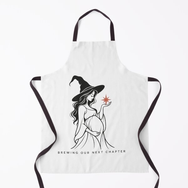 Item preview, Brewing Our Next Chapter - Pregnant Halloween Witch designed and sold by AMICO77.