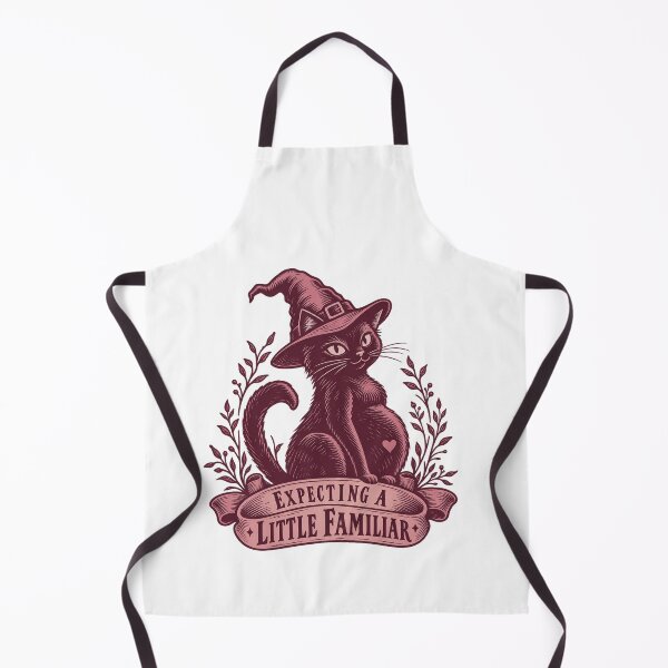 Item preview, Expecting a Little Familiar - Pregnant Halloween Cat designed and sold by AMICO77.