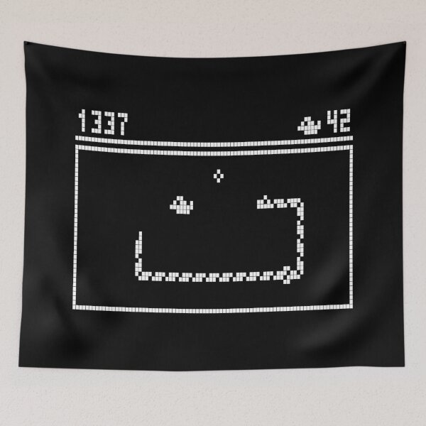 Item preview, Retro Snake Black designed and sold by Sprachbild Media.