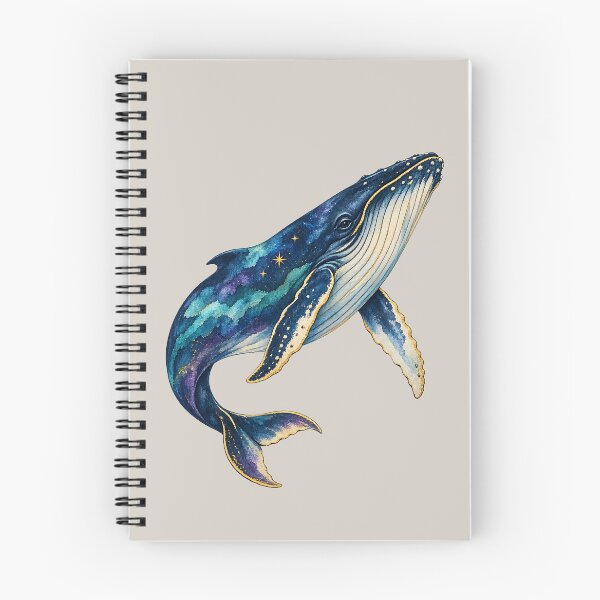 Item preview, Celestial Watercolor Humpback Whale designed and sold by  MAD's Recreation Studio.