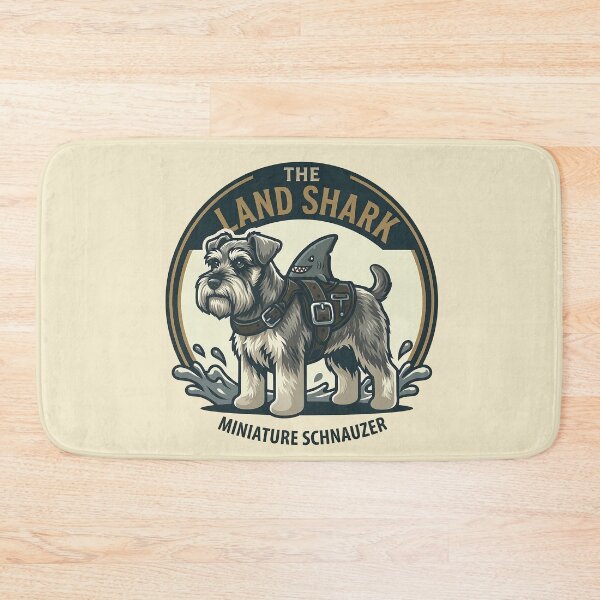 Item preview, The Land Shark - Miniature Schnauzer designed and sold by Vin  Zzep.