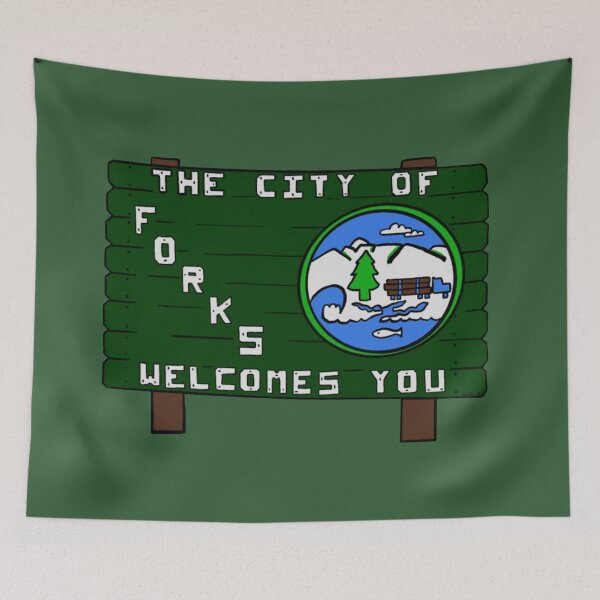 Item preview, Welcome to Forks designed and sold by Cosmic-Meadows.