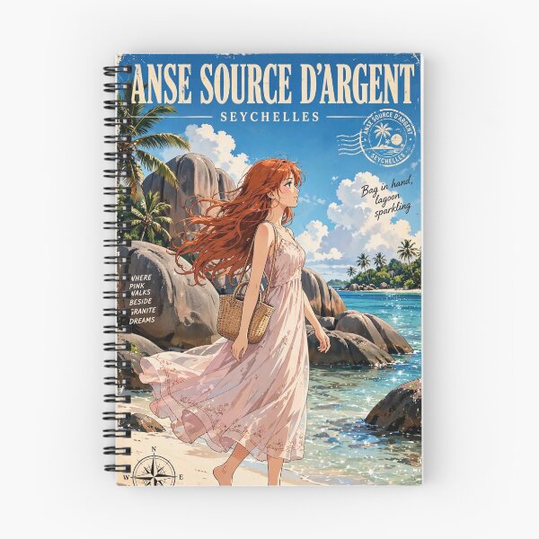 Item preview, Seychelles — Anse Source d’Argent — Granite by the Sea designed and sold by DibujandoPorfa.