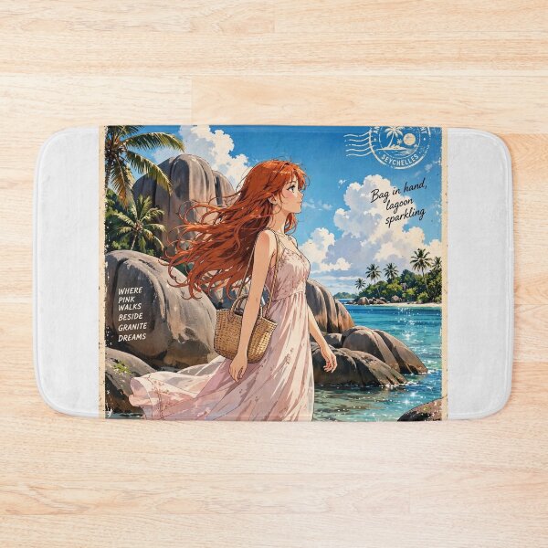 Item preview, Seychelles — Anse Source d’Argent — Granite by the Sea designed and sold by DibujandoPorfa.