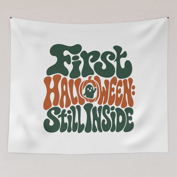 Item preview, First Halloween Still Inside - Funny Pregnancy Design designed and sold by AMICO77.