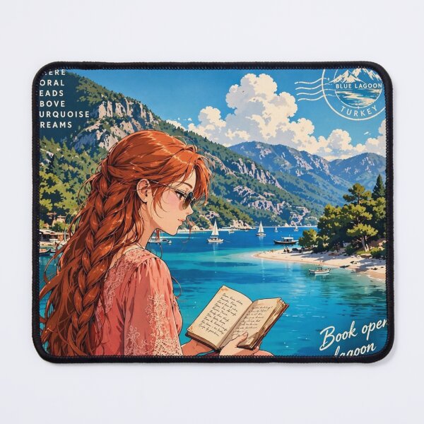 Item preview, Turkey — Ölüdeniz — Poetry by the Blue Lagoon designed and sold by DibujandoPorfa.