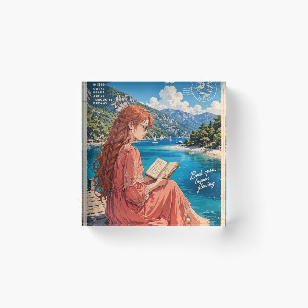 Item preview, Turkey — Ölüdeniz — Poetry by the Blue Lagoon designed and sold by DibujandoPorfa.