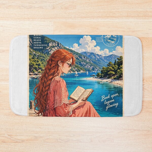 Item preview, Turkey — Ölüdeniz — Poetry by the Blue Lagoon designed and sold by DibujandoPorfa.