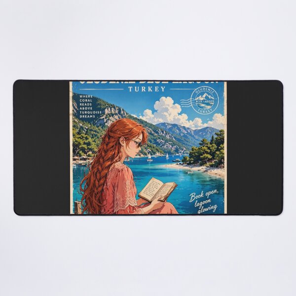 Item preview, Turkey — Ölüdeniz — Poetry by the Blue Lagoon designed and sold by DibujandoPorfa.
