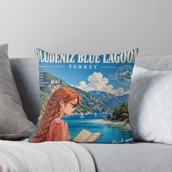 Item preview, Turkey — Ölüdeniz — Poetry by the Blue Lagoon designed and sold by DibujandoPorfa.
