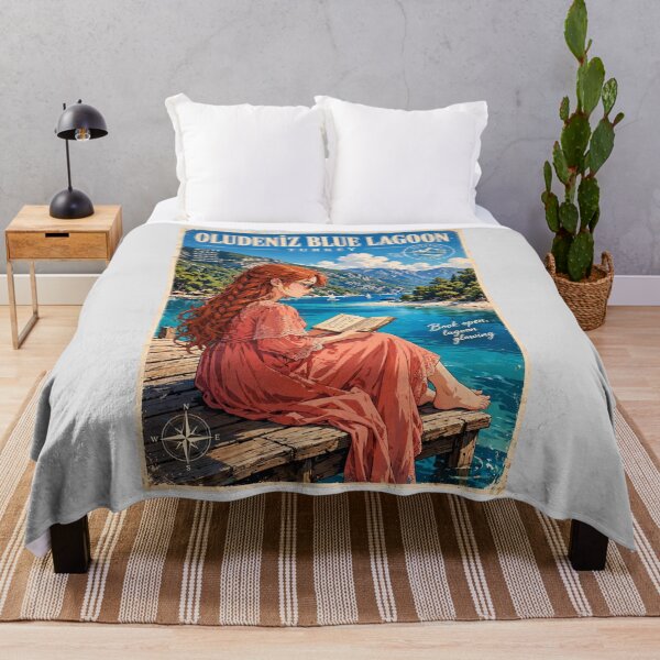 Item preview, Turkey — Ölüdeniz — Poetry by the Blue Lagoon designed and sold by DibujandoPorfa.