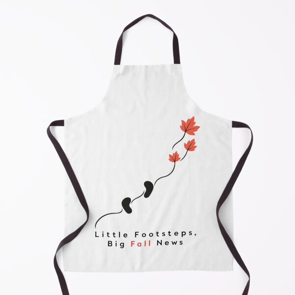 Item preview, Little Footsteps Big Fall News - Pregnancy Announcement designed and sold by AMICO77.