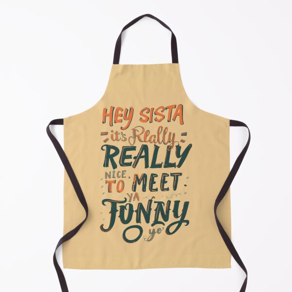 Aperçu de l'œuvre Hey Sista, c'est vraiment très agréable de te rencontrer ! T-shirt humoristique créée et vendue par ELK20.