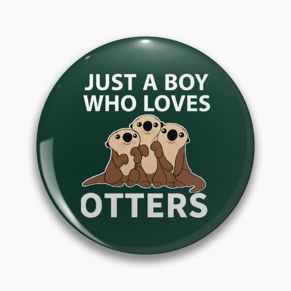 Item preview, Cute Otter, Just A Boy Who Loves Otters designed and sold by BarelyCoolShop.
