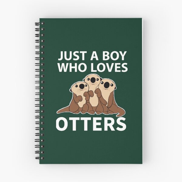 Item preview, Cute Otter, Just A Boy Who Loves Otters designed and sold by BarelyCoolShop.