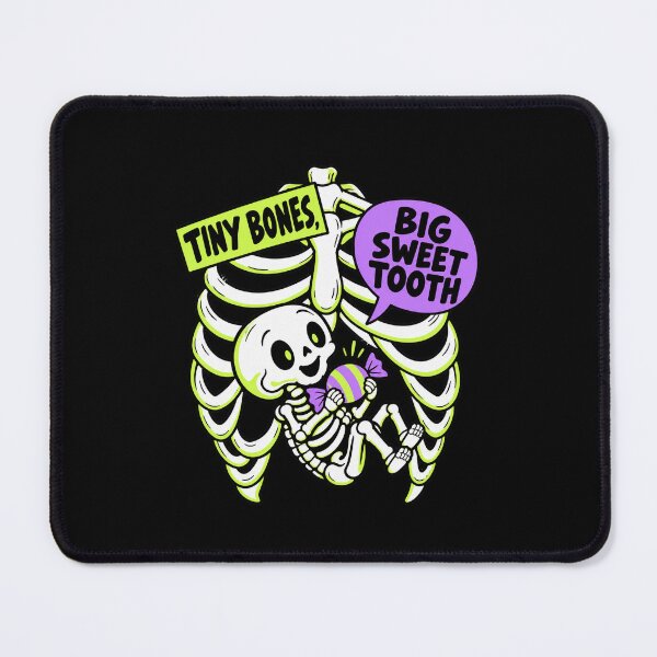 Item preview, Tiny Bones Big Sweet Tooth - Skeleton Pregnancy Halloween designed and sold by AMICO77.