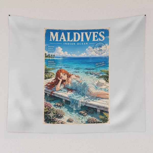 Item preview, Maldives — Malé Atoll — Endless Blue designed and sold by DibujandoPorfa.