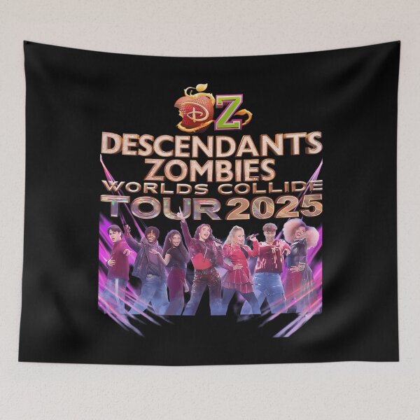 Item preview, Descendants Zombies Worlds Collide Tour 2025 designed and sold by CaroniCreatives.