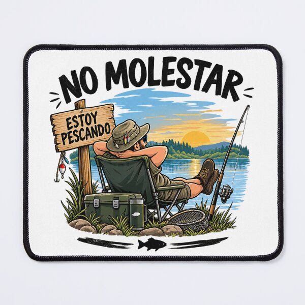 Item preview, Fishing: Do Not Disturb designed and sold by IslaTienda.