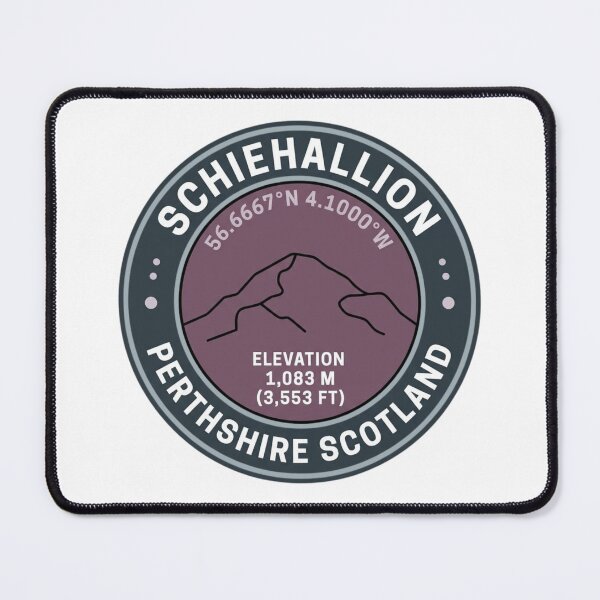 Item preview, Schiehallion Perthshire Scotland Munro Hiking Peak designed and sold by jeshands.