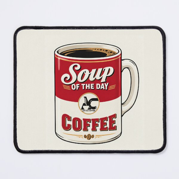 Item preview, Soup of the Day Coffee – Warhol Inspired Pop Art designed and sold by Art & Coffee.
