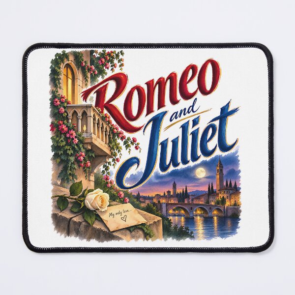 Item preview, Romeo and Juliet designed and sold by Lyric Vault - Rock on.