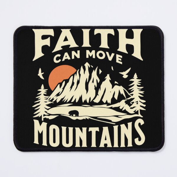 Item preview, Faith Can Move Mountains T-Shirt | Matthew 17:20 Christian Shirt | Mountain Faith Graphic designed and sold by SecretPODesigns.
