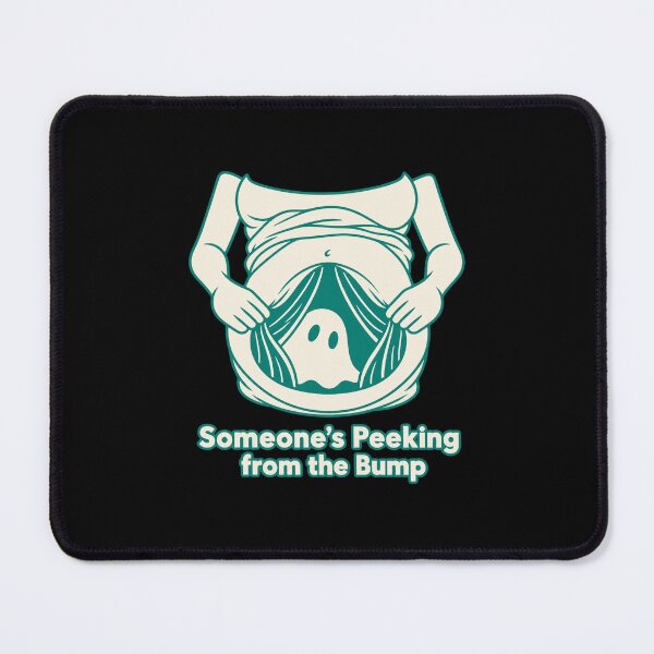 Item preview, Someone's Peeking from the Bump - Halloween Pregnancy Ghost designed and sold by AMICO77.
