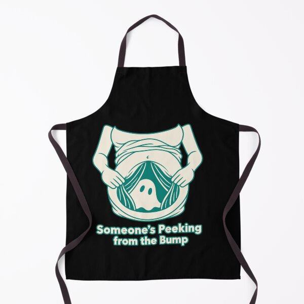 Item preview, Someone's Peeking from the Bump - Halloween Pregnancy Ghost designed and sold by AMICO77.