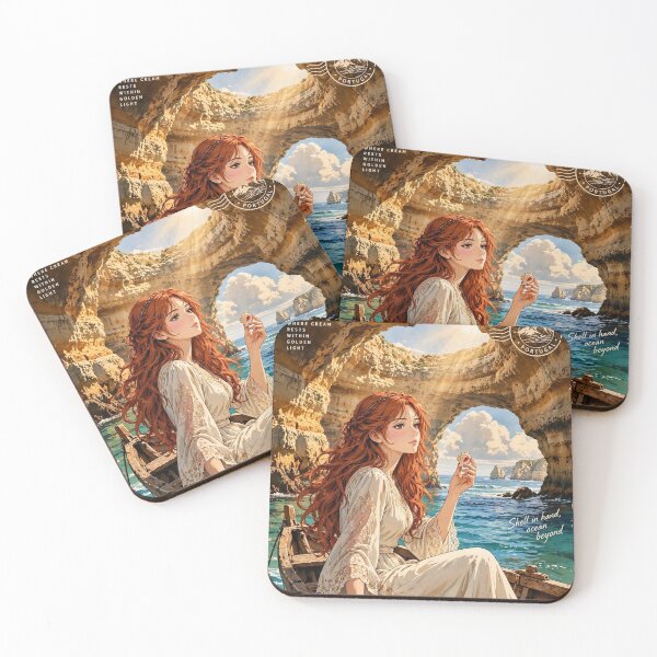 Item preview, Portugal — Benagil Cave — Hidden Beneath the Atlantic designed and sold by DibujandoPorfa.