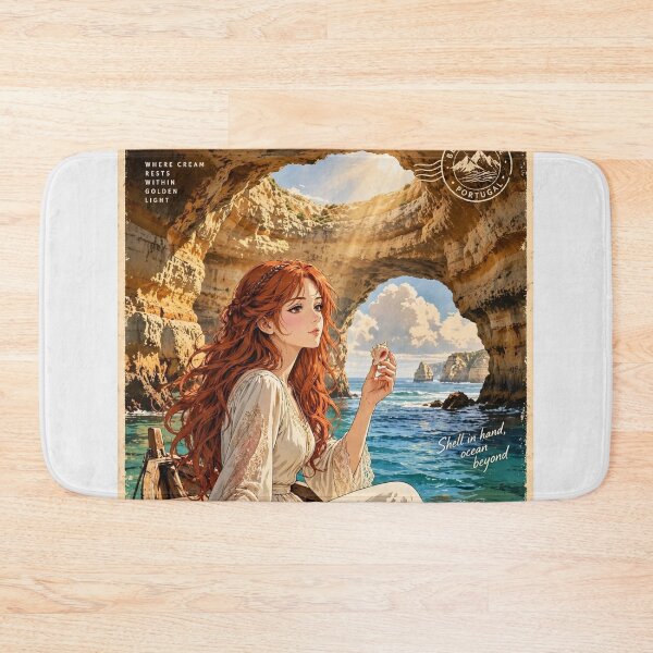 Item preview, Portugal — Benagil Cave — Hidden Beneath the Atlantic designed and sold by DibujandoPorfa.