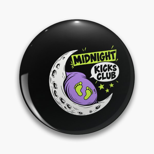 Item preview, Midnight Kicks Club - Halloween Pregnancy Moon designed and sold by AMICO77.