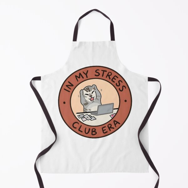 Item preview, Funny Stressed Cat In My Stress Club Era designed and sold by wingoo22.