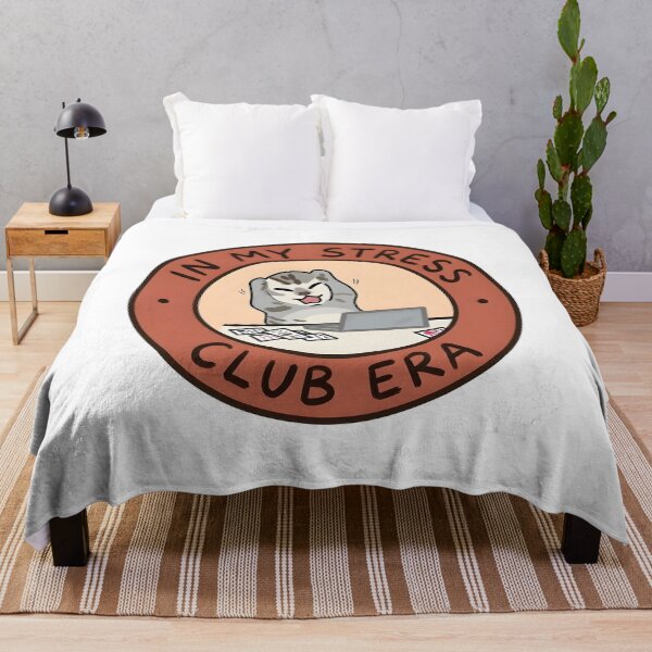 Item preview, Funny Stressed Cat In My Stress Club Era designed and sold by wingoo22.