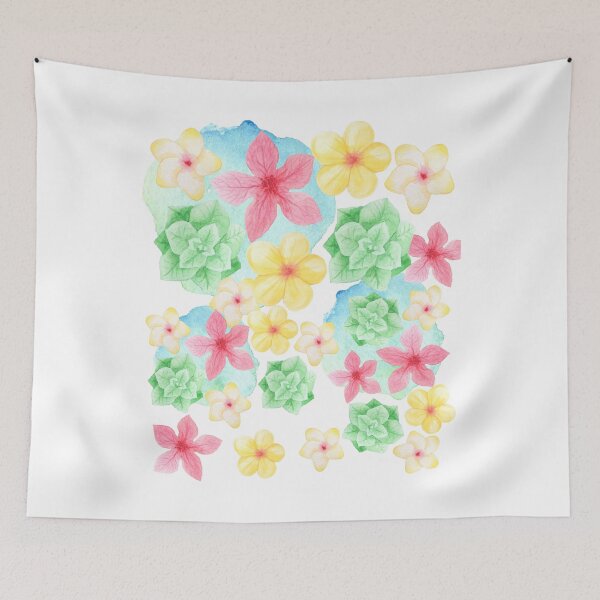 Item preview, Cool Tropical Floral In Summer designed and sold by Think Ink Print.