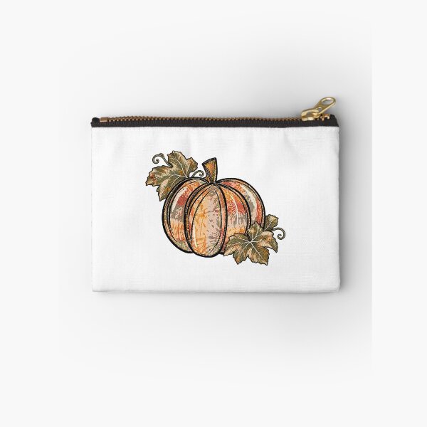 Item preview, Vintage Distressed Floral Pattern Pumpkin Autumn Graphic designed and sold by CozyCubs-Art.