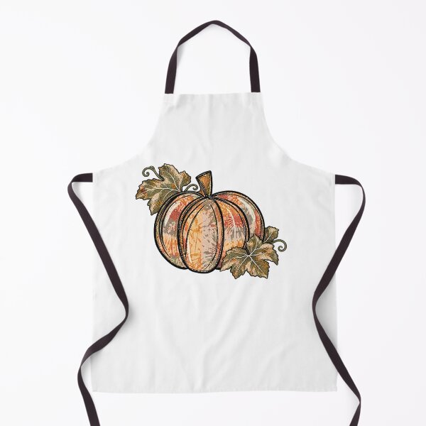 Item preview, Vintage Distressed Floral Pattern Pumpkin Autumn Graphic designed and sold by CozyCubs-Art.