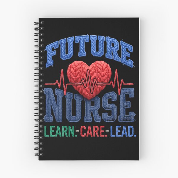 Item preview, Crochet Nurse School Artwork, Future RN Graduation Gift, Heartbeat Medical Student Design designed and sold by NADIASHOP86.