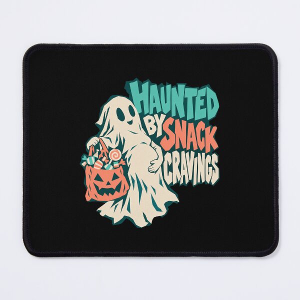 Item preview, Haunted by Snack Cravings - Funny Pregnant Halloween Ghost designed and sold by AMICO77.