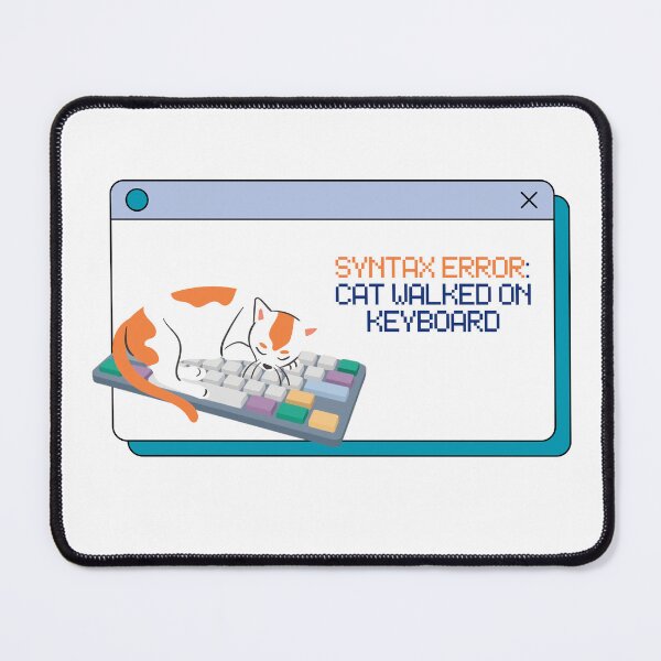Item preview, Syntax Error Cat Walked On Keyboard designed and sold by roaaroaa.