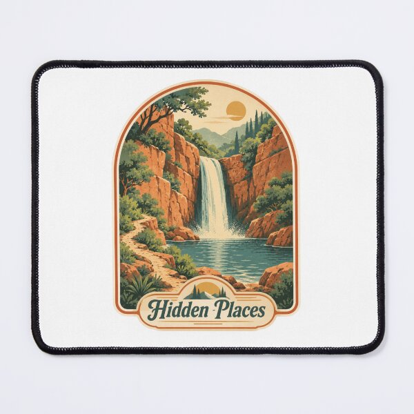 Item preview, Hidden Places Scenic Travel Print designed and sold by Inkworksbyshery.
