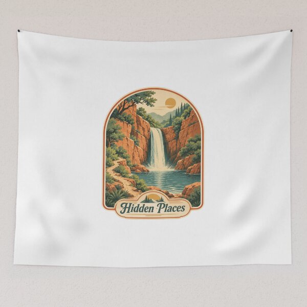 Item preview, Hidden Places Scenic Travel Print designed and sold by Inkworksbyshery.