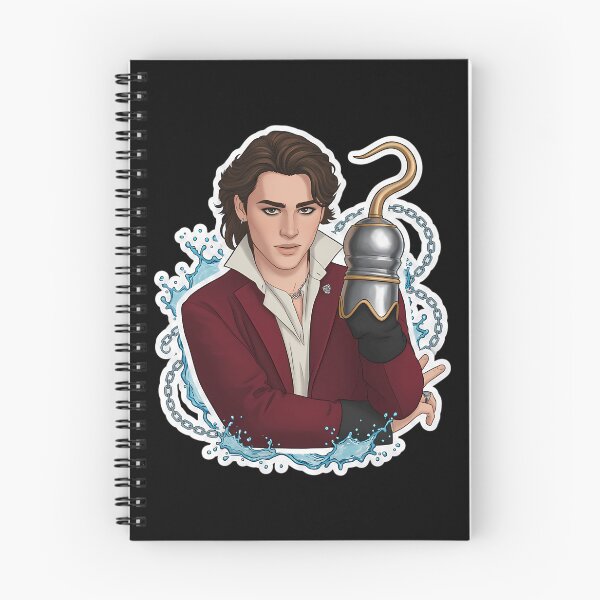 Item preview, Young Hook Captain At Merlin Academy - Descendants 4 Rise Of Red designed and sold by CaroniCreatives.