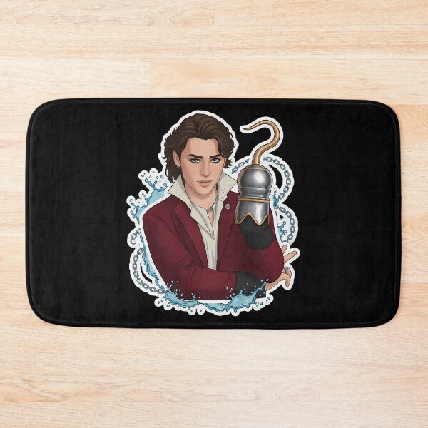 Item preview, Young Hook Captain At Merlin Academy - Descendants 4 Rise Of Red designed and sold by CaroniCreatives.