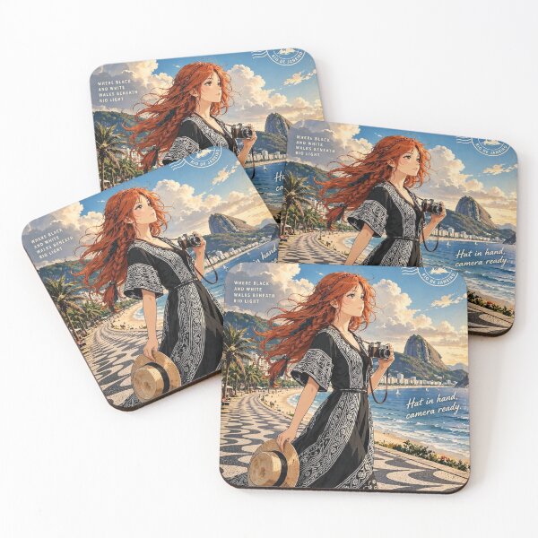 Item preview, Brazil — Copacabana Beach — Rio by the Sea designed and sold by DibujandoPorfa.