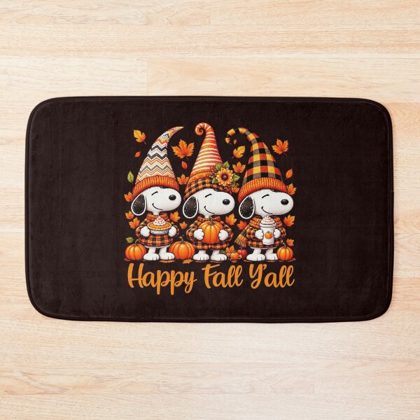 Item preview, Happy Fall Y'all Snoopy Gnomes Pumpkin Spice Autumn Graphic designed and sold by CozyCubs-Art.