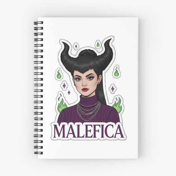 Artikelvorschau, Die junge Maleficent – Descendants: Der Aufstieg der roten Schurkin entworfen und verkauft von CaroniCreatives.