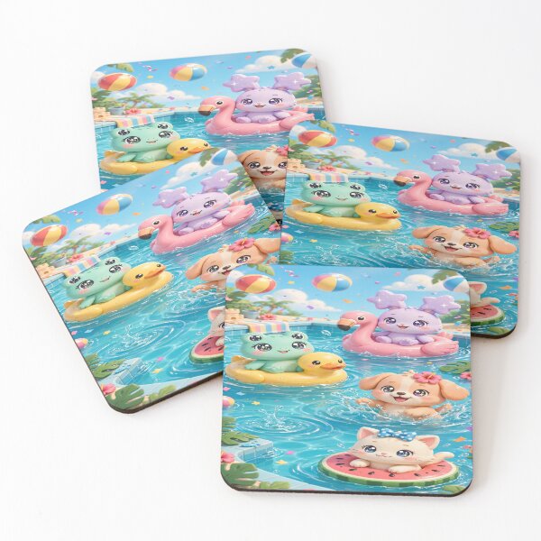Item preview, Swimming at the Beach designed and sold by PirateDee.